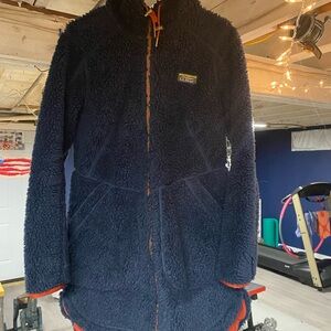 L.L. Bean Dark Blue Sherpa Jacket